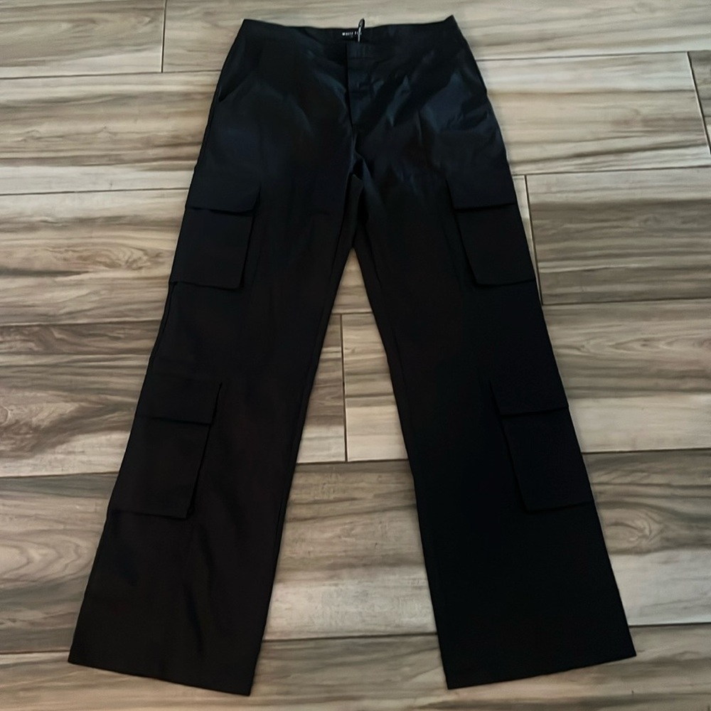 White Fox Boutique nylon cargo pants